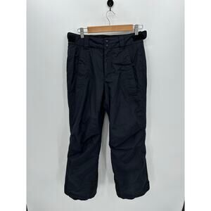 L.L. Bean Snow Pants Women XS Black Insulated Ski Snowboarding Waterproof 276711